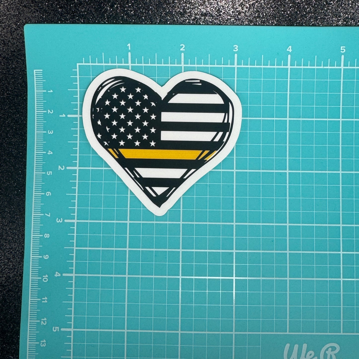 Dispatch Heart Flag Sticker