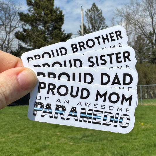 Paramedic Family Stickers
