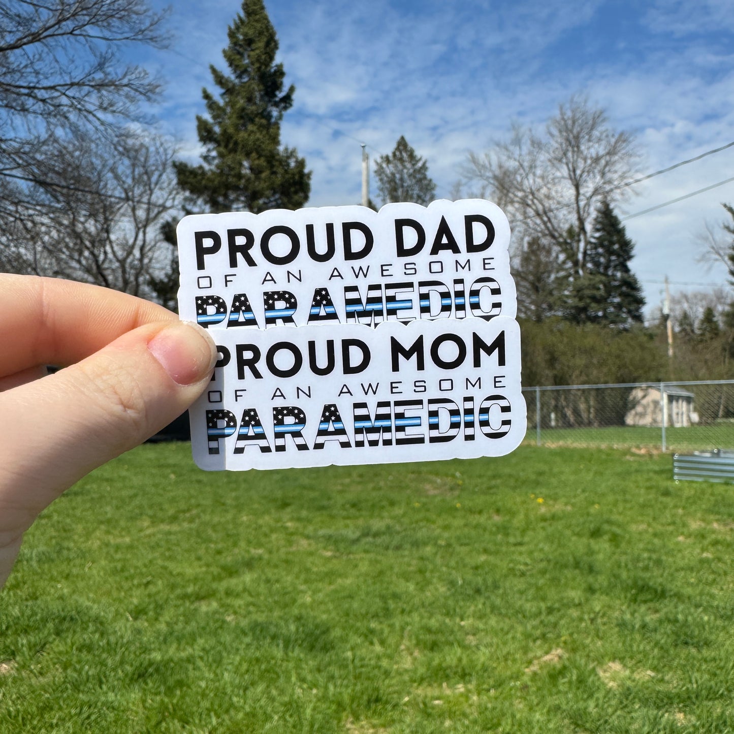 Paramedic Family Stickers