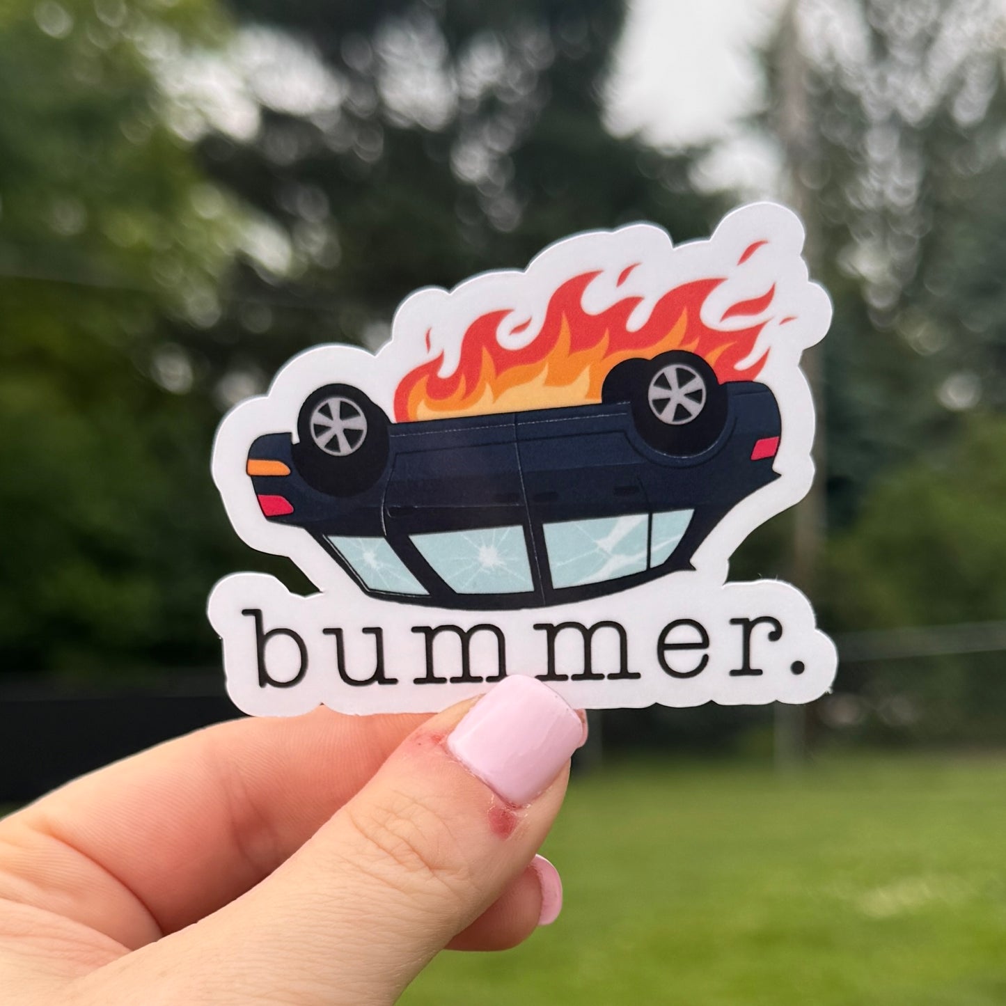 Bummer Police Sticker