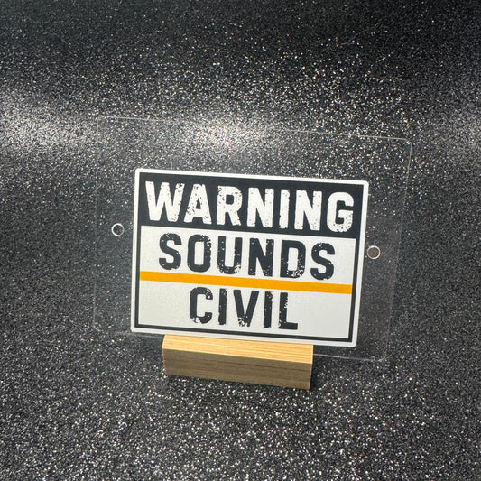 Sounds Civil Dispatch Sticker