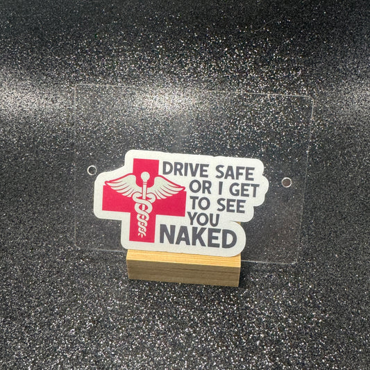 Drive Safe Firefighter and EMS Sticker