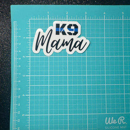 K9 Mama Police Sticker