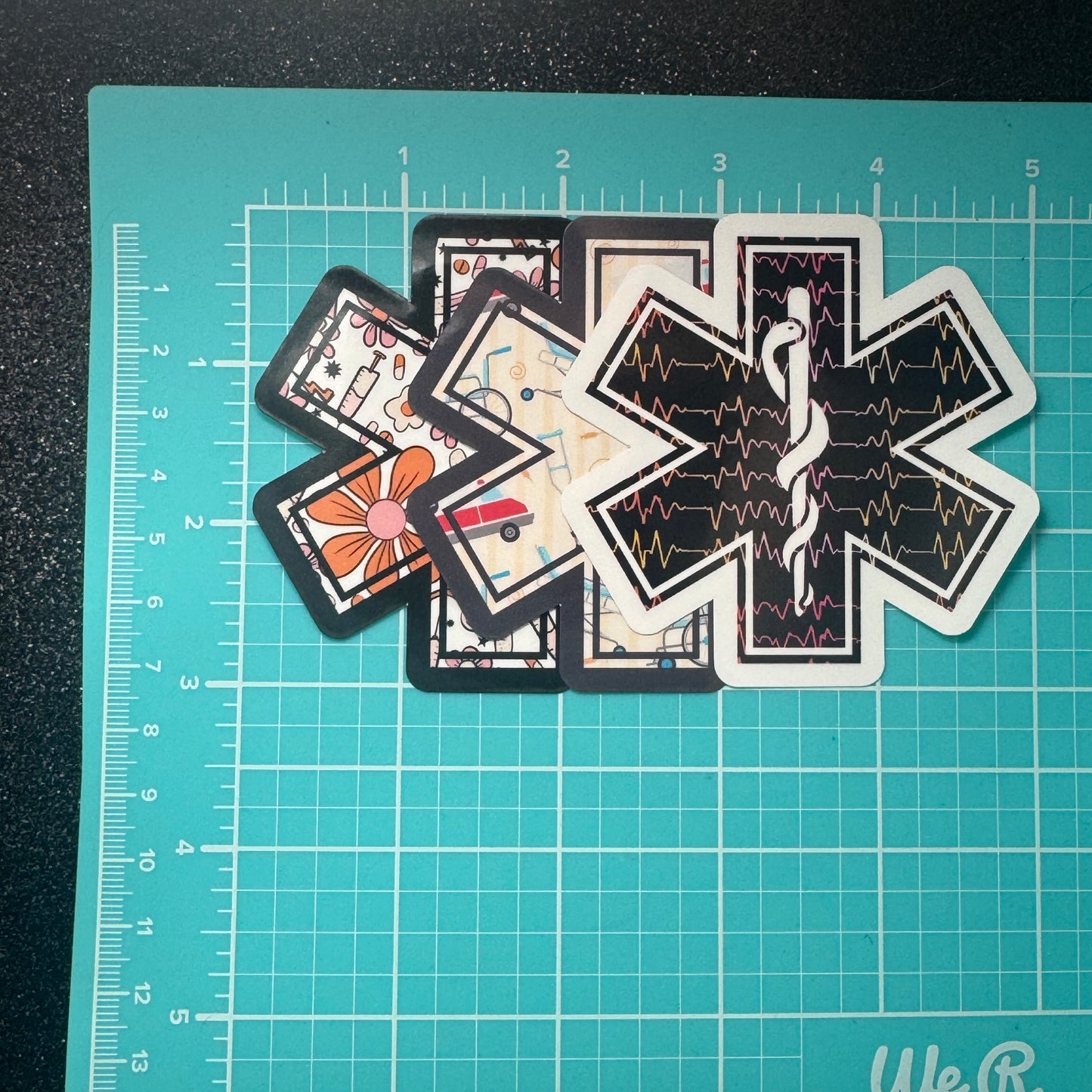 Star of Life Firefighter and EMS Sticker