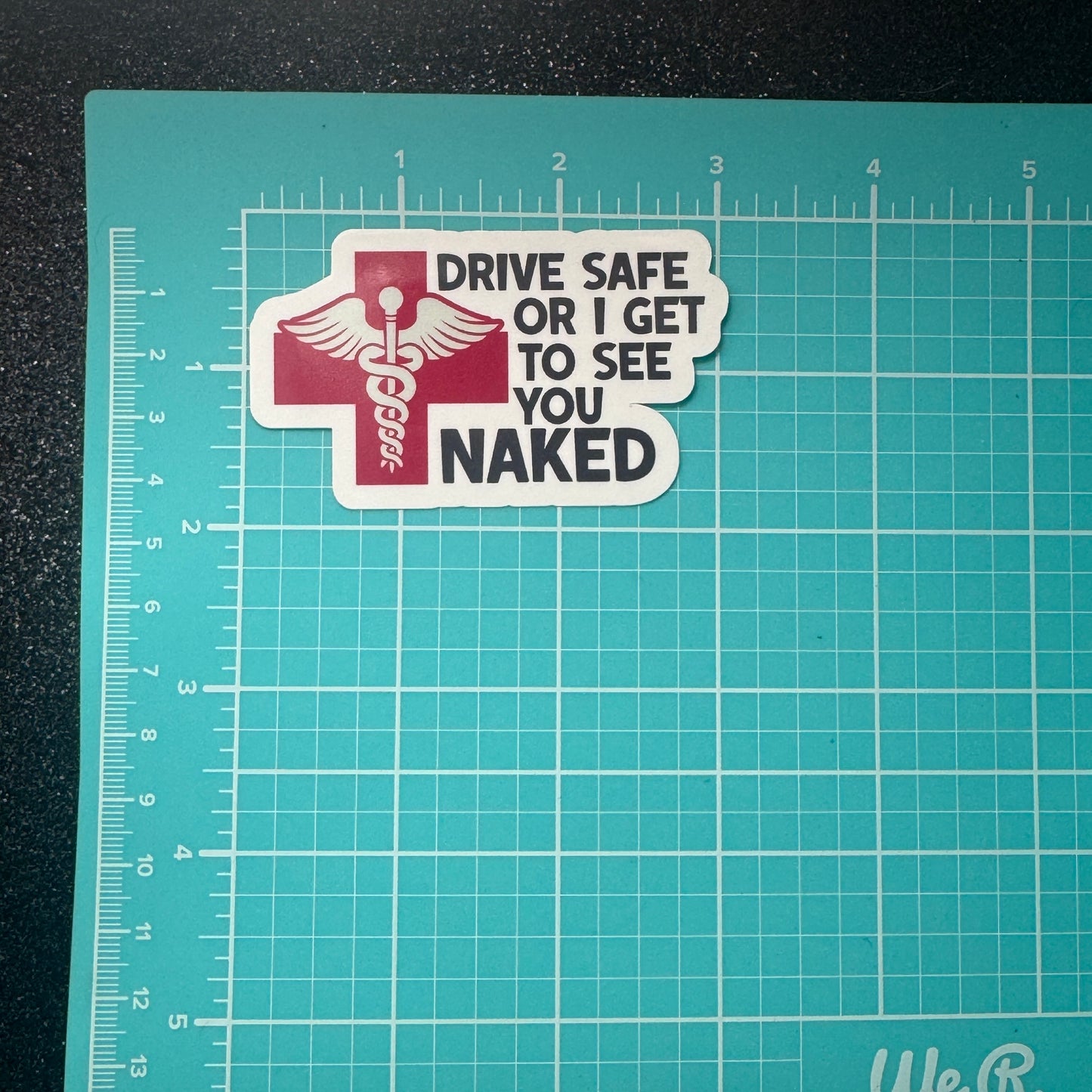 Drive Safe Firefighter and EMS Sticker