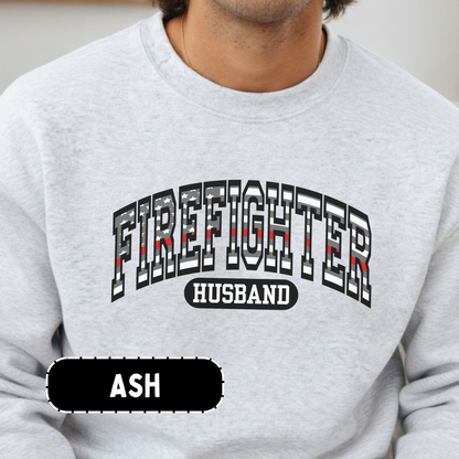 Firefighter Flag Crewneck