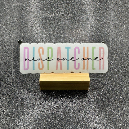Pastel Nine One One Dispatch Sticker