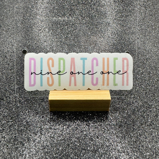 Pastel Nine One One Dispatch Sticker