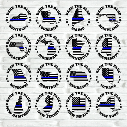 Police State Flag Comfort Colors Shirts