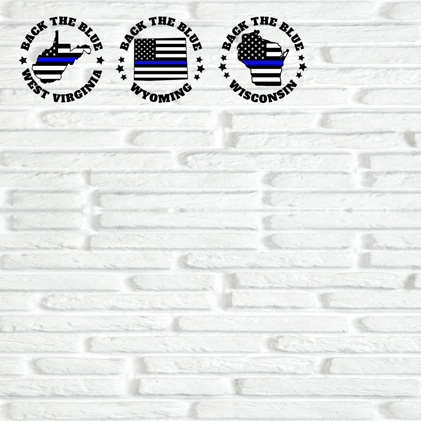 Police State Flag Comfort Colors Shirts