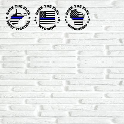 Police State Flag Comfort Colors Shirts