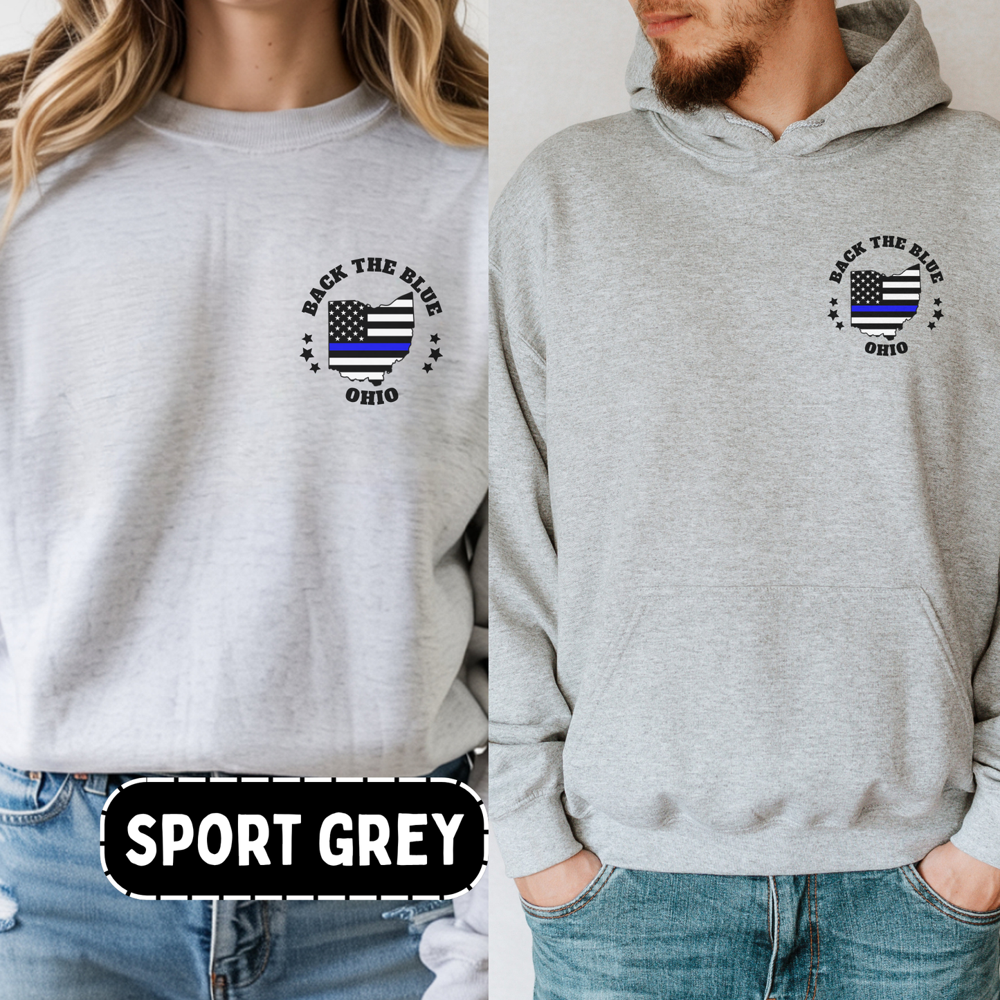 Police State Flag Sweatshirt