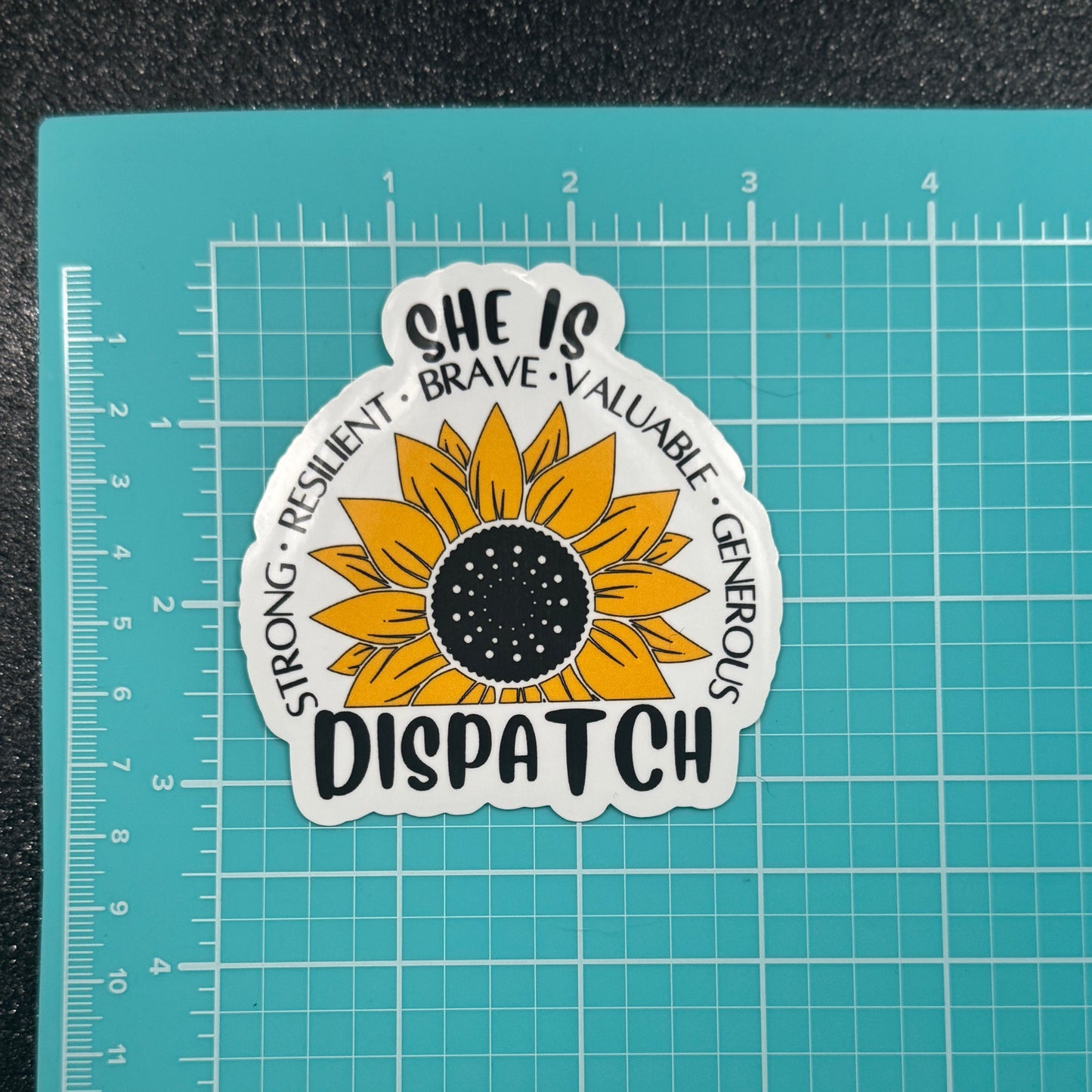 She is Dispatch Sticker
