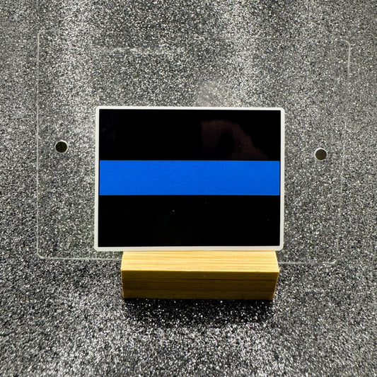 Simple Thin Blue Line Police Sticker