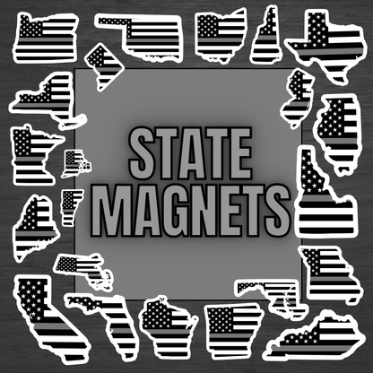 Corrections State Flag Magnets