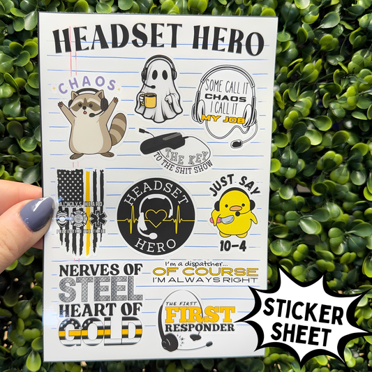 Dispatch Sticker Sheet