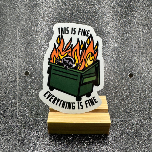This is Fine Dispatch Sticker