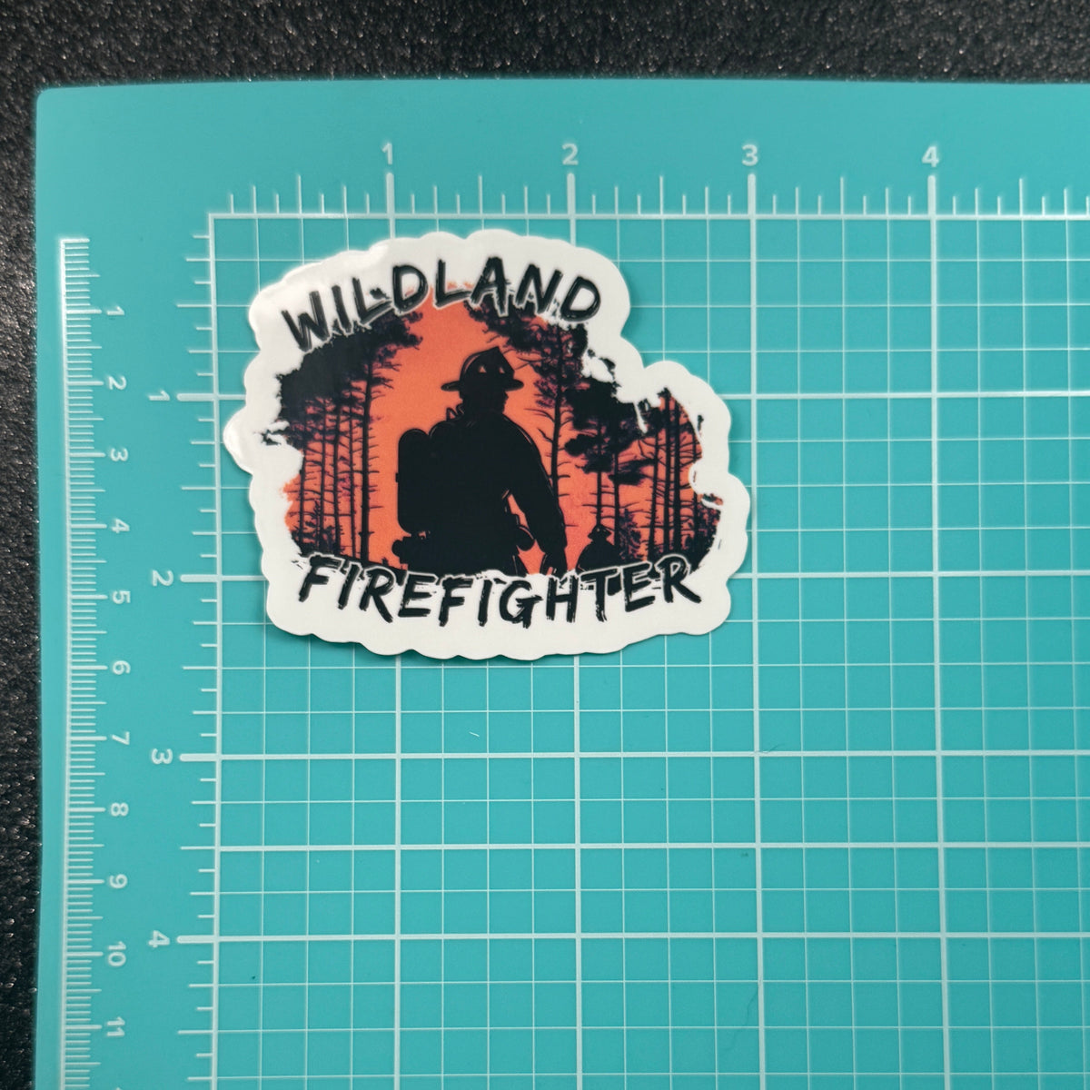 Bush Fire Sticker Pattern Wildland Firefighter Sticker – Witty Whits Design Shop LLC