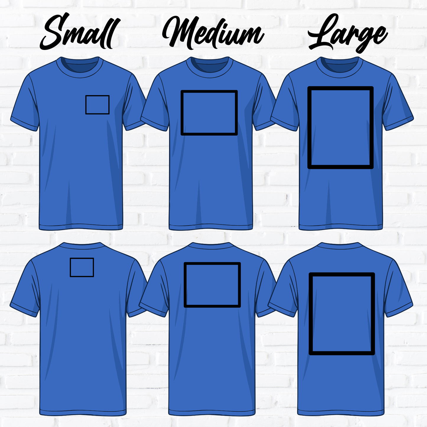 Double Sided Custom Comfort Colors Shirt